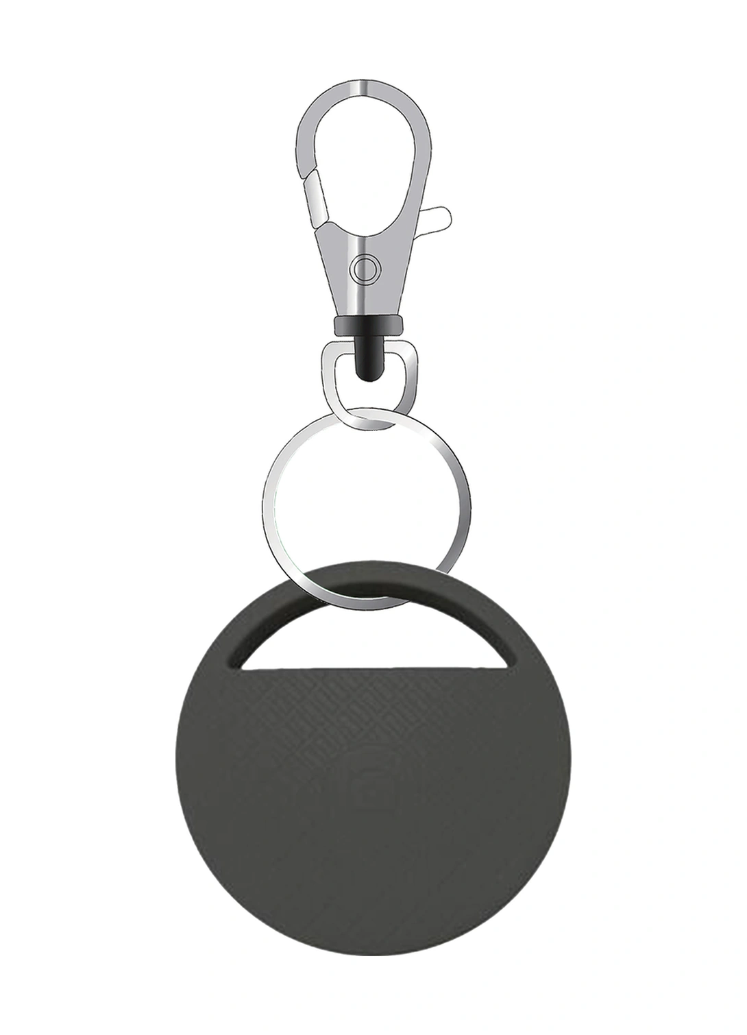 Youtek S9 Dairesel Bluetooth Takip Cihazı - Akıllı Anahtar/ev Eşyası Kayıp Engelleme, Uzak Kumanda Ve Gps Konum Belirleme Fonksiyonu Siyah, Metal Kanca İle Siyah