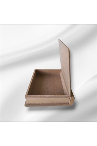 Ahşap-boyanabilir-kitap Kutusu