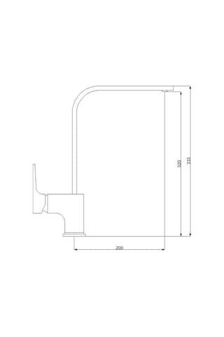 Newarc Aqua Eviye Bataryası Mat Siyah