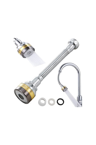 Sn-29319 Üç Kademe Hız Ayarlı Su Akış Kontrollü Musluk Başlığı Diğer