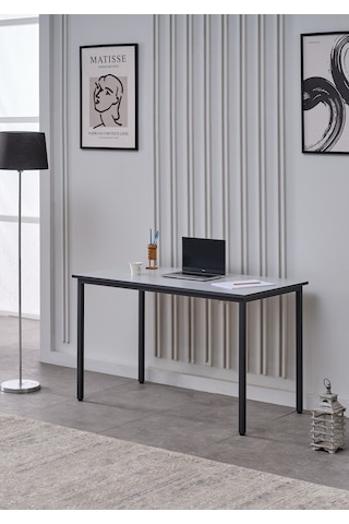 Sehpol Çalışma Masası 125x65 Cm Antrasit Gri