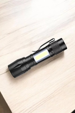 Hepsi Işıldak El Feneri Kamp Lambası Mini Taşınabilir Acil Durum Lambası Fener Led Işık Najmaddin ANTRASİT