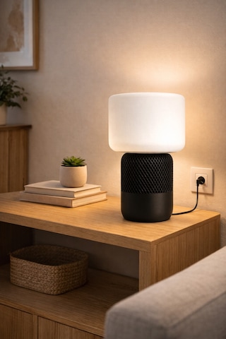 3d Baskı Homepod Abajur / Masa Lambası Beyaz