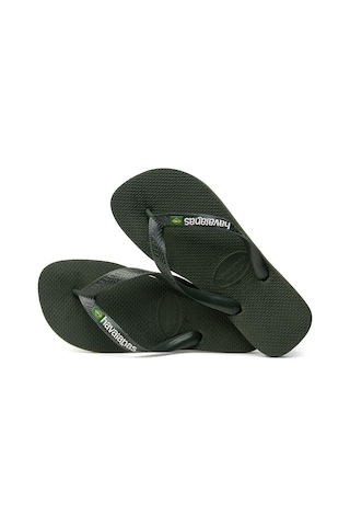 Havaınas Brasıl Logo Green Olıve/green Olıve-5190 Koyu Yeşil