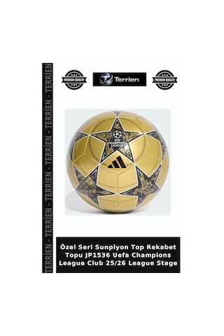 Özel Seri Sunpiyon Top Rekabet Topu Jp1536 Uefa Champions League Club 25/26 League Stage Çok Renkli