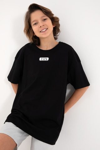 U.s. Polo Assn. Erkek Çocuk Siyah Tişört 50298982-vr046 Siyah