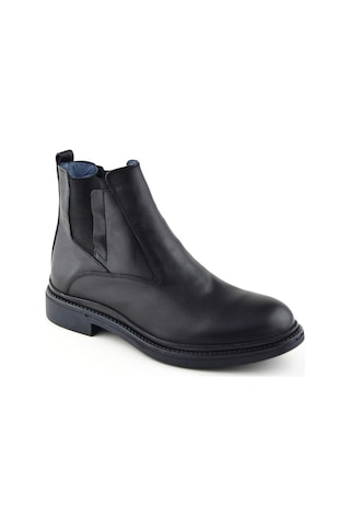 782 Siyah Bot Hakiki Deri