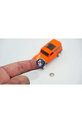 Alfa Romeo Oto Anahtar 3M Metal Alaşım Logo 2Li Set (262918622)