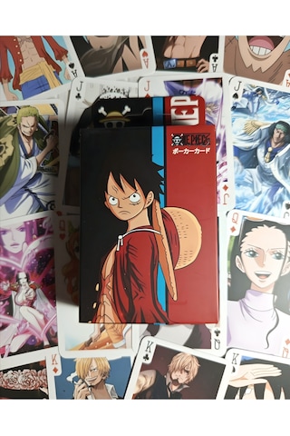 Anime One Piece Iskambil Kartı - Poker Kartı