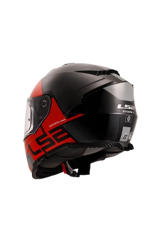 Ls2 Storm 2 Epıc Siyah-kırmızı Kask Kırmızı