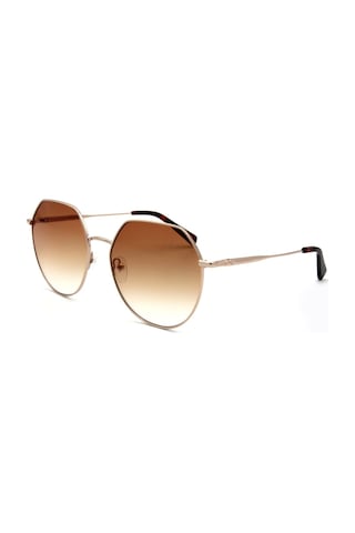 Longchamp Lo 154s 773 Kadın Güneş Gözlüğü Altın