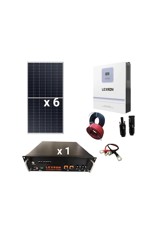 3540 Watt Lityum Akülü Medium Ev Sistemi 3540 Watt Lityum Akülü Medium Ev Sistemi