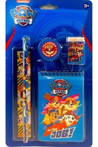 Paw Patrol Kırtasiye Seti 5 Parça Paw-krs005