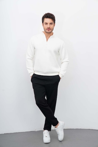 Dı Lorıa Sevgili Kombin 4 Lü Kadın&erkek Siyah-beyaz Sweatshirt Pantolon Alt-üst Takım Siyah - Beyaz
