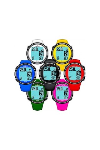 Ratio Dalış Bilgisayarı Idive Sport Easy Siyah