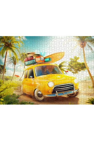 Nova Puzzle 1000 Parça Tatil Heyecanı Puzzle - 41122