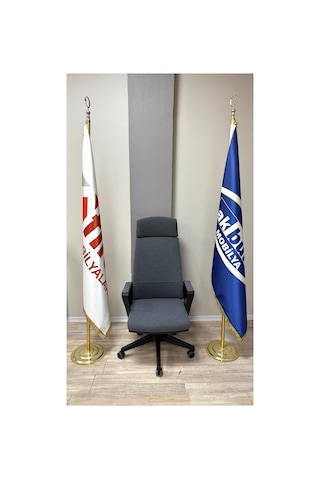 Viva Ofis Büro Yönetici Müdür Çalışma Koltuğu Akbüro Ofis Mobilyaları Gri