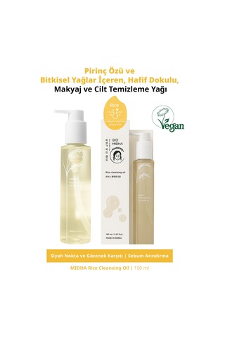 Midha Rice Cleansing Oil 150 ML