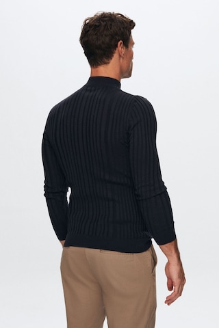 D's Damat Slim Fit Fitilli Erkek Kazak Lacivert 5HF06ORT64100 Lacivert