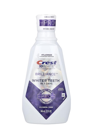 Crest 3D White Brilliance Pro Ağız Bakım Suyu 946 ML