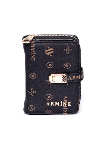 Armine C 01 Kadın El Çantası Siyah Baskılı Siyah Baskılı