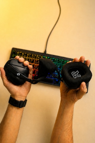 Ghost Pro Triple Mode Bluetooth/2.4g/kablolu Profesyonel Mikrofonlu Oyuncu Kulaklığı Siyahh