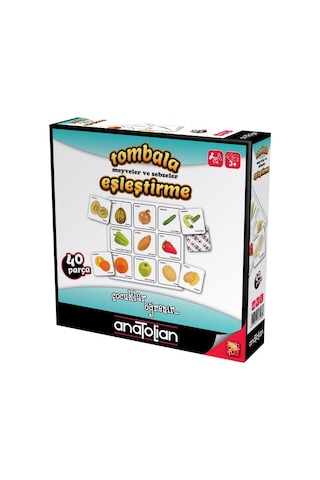 Anatolian 7408 Tombala Meyveler ve Sebzeler Eşleştirme