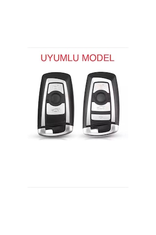 Bmw 1 3 5 7 Serisi X1 X3 X4 X5 F10 F15 F16 F20 F30 F18 F25 Karbon Anahtar Kılıfı M Logolu 2.resime B
