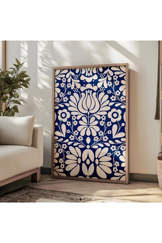 Norveç Sanatı, Norveç Halk Sanatı, İskandinav, Mavi Ve Bej