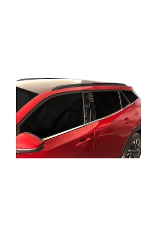Peugeot 2008 Uyumlu 2020 Ve Üzeri Krom Cam Çıtası 6 Parça Paslanmaz Çelik