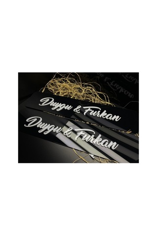 Wedding Gelin Arabası Kapatma Pleksi Dekor 1 Adet - 657314953