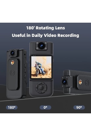 Xuweiwei Mini Hd Dv Kamera 64g Hafıza Kartlı Mini Video Kaydedici Spor Toplantı Evcil Hayvan Kaydı İçin Taşınabilir