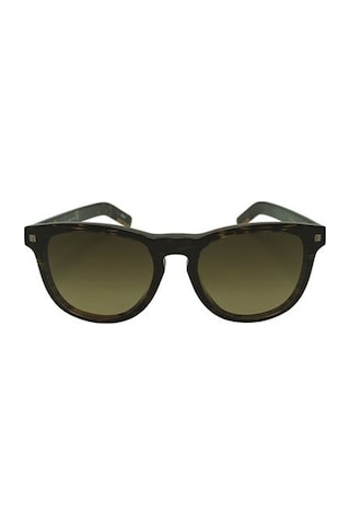 Zegna Mod.0126 C.lf6626146 Ekartman 57-20 Kahverengi Sarı Kırçıllı Kadın Güneş Gözlüğü Sarı