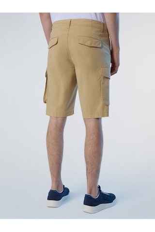 North Sails America Regular Fit Erkek Kargo Şort-33385 Açık Kahverengi