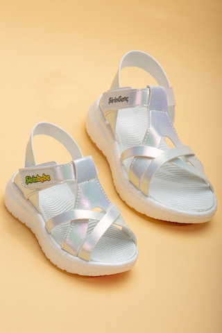 Şirinbebe Şiringenç Yüz Direkli Çapraz Bantlı Ortopedik Sedef Kız Bebek Kız Çocuk Sandalet-3092-sedef Sedef