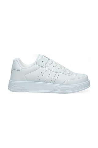 Dark Step 158-26 Cilt Deri Anatomik Sneaker 36-40 Beyaz
