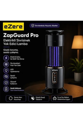 Zapguard Pro Elektrikli Sivrisinek Yok Edici Lamba- 5775 - Beyaz