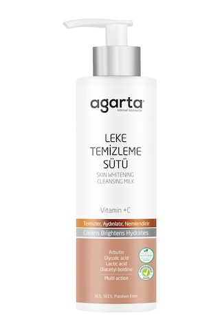 Agarta Doğal Cilt Leke Temizleme Sütü 225 ML