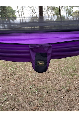 Camp And Map Cibinlikli Hamak 175 Kg Taşıma - Mor Mor