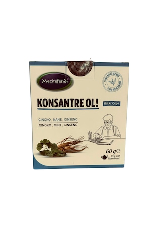 Mecitefendi Konsantre Ol Bitki Çayı Süzen Poşet 40'lı