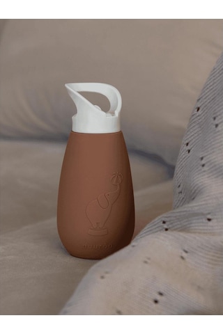 Nuuroo Pax Silikon Pipetli Suluk Caramel Cafe Kahverengi 350 Ml