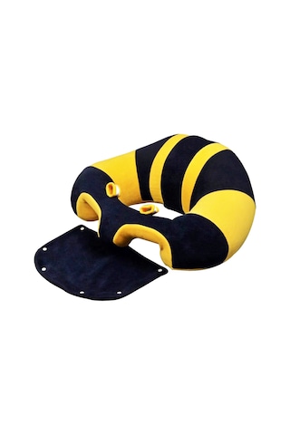 Bebek Destek Oturma Minderi Bebeyatmaz - Lacivert Sarı