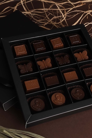 Moon Chocolate Special Handmade Çikolata Çanta Kutu 16'lı