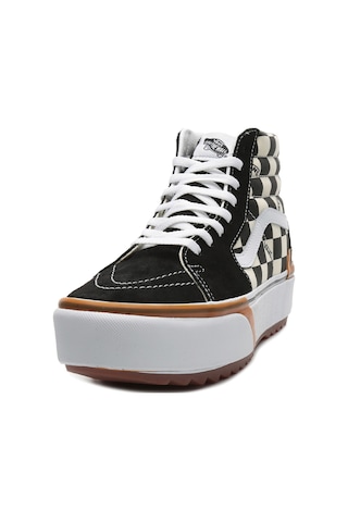 0a4btwvlv1-r Vans Ua Sk8-hi Stacked Spor Ayakkabı Siyah 001