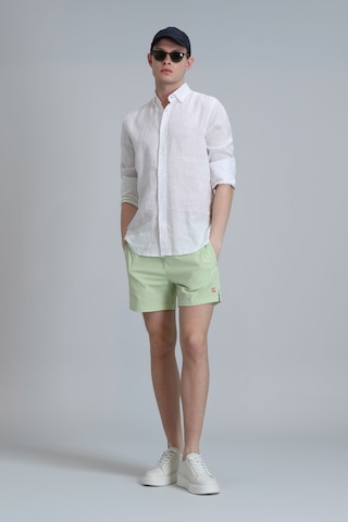 Lufian Erkek Strıped Deniz Şortu 111220087 Yeşil