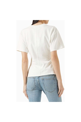 Banana Cici Eero Cinched T-shirt - Beyaz - Pamuklu Premium Kumaş İle Şık Tasarım