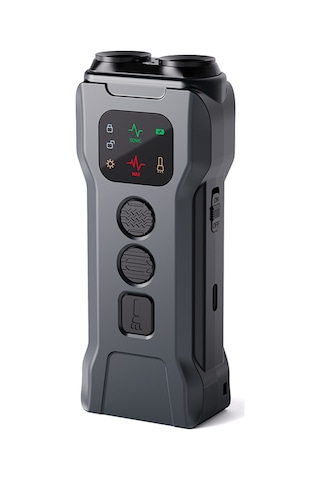 Moveevo P9 Akıllı Ultrasonik Köpek Havlama Önleyici Şarjlı Led'li Eğitim Cihazı - İç/dış Mekan