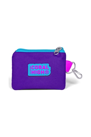 Coral High Pembe Kedi Bozuk Para Çantası - Kız Çocuk