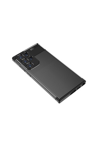 Vendas Galaxy Uyumlu S23 Ultra Kılıf Zore Negro Silikon Kapak