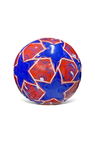 Jook 4 Astarlı Suni Deri Sert Zemin Halı Saha Futbol Topu No:5 Bsf-193 - Saks Kırmızı Saks Mavi - Kırmızı